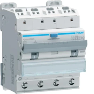 Afbeelding van Hager ADM416QC Aardlekschakelaar/zekeringautomaat 230 V, 400 V