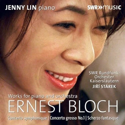 Afbeelding van Jenny Lin, SWR Rundfunkorchester Kaiserslautern Bloch: Works For Piano And Orchestra (CD)