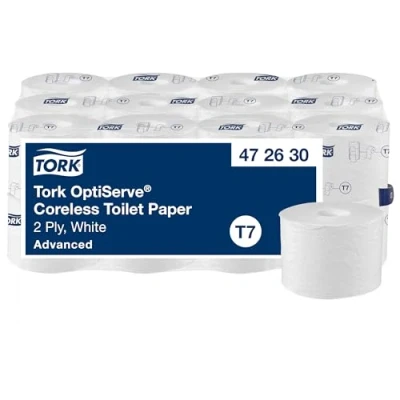 Afbeelding van Tork OptiServe® Hulsloos Toiletpapier 472630 24 rollen T7