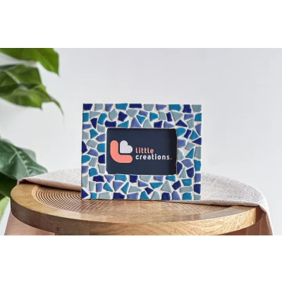 Afbeelding van DIY Pakket Mozaïek Fotolijst knutselpakket Knutselbox Volwassenen Creatief knutselen Creativiteit