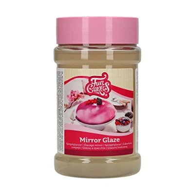 Afbeelding van FunCakes Mirror Glaze Spiegelglazuur voor Taarten en Desserts 325g