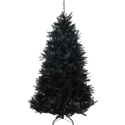 Afbeelding van Dunhill kunstkerstboom 228 cm groen metalen voet National Tree Company