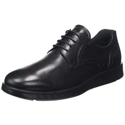 Afbeelding van ECCO S LITE Hybrid Veterschoenen, Heren, Maat: 42, Black Leer