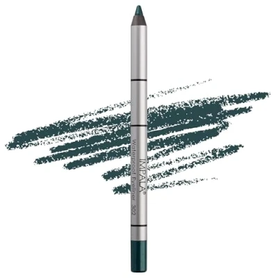 Afbeelding van Impala romige en waterdichte oogpotlood kleur 302 smaragdgroen gedefinieerde contour of rookeffect dichte textuur eenvoudig aan te brengen glanzende kleur, langdurig