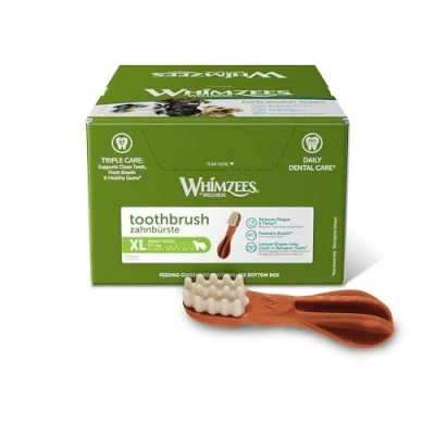Afbeelding van Whimzees Tandenborstel Hondensnacks 18 x Dental 18.8 cm Xlarge