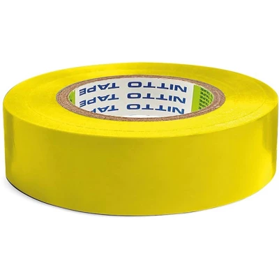 Afbeelding van nitto tapes isolatietape 1 rol tape, 19mm x 20m, geel