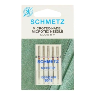 Afbeelding van Schmetz Microtex 5 naalden 80 12 10st