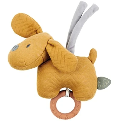 Afbeelding van Nattou Muziek Knuffel Hondje Charlie Caramel