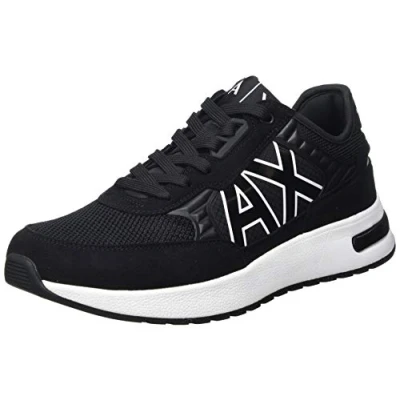 Afbeelding van Armani Exchange Sneakers laag, Heren, Maat: 44.5, Black Schoenen