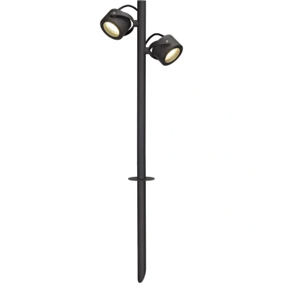 Afbeelding van Staande buitenlamp Spaarlamp GX53 9 W SLV SITRA 360 231535 Antraciet