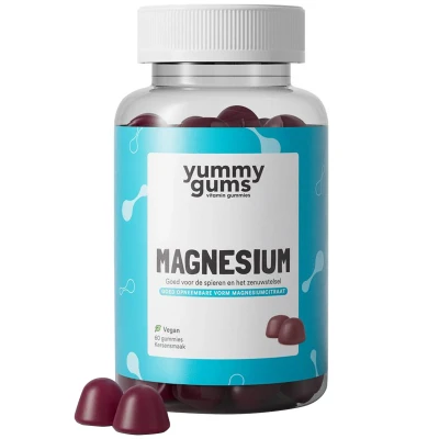 Afbeelding van Yummygums Magnesium 60 Gummies