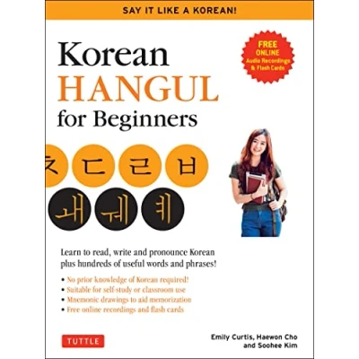 Afbeelding van Korean Hangul for Beginners: Say it Like a