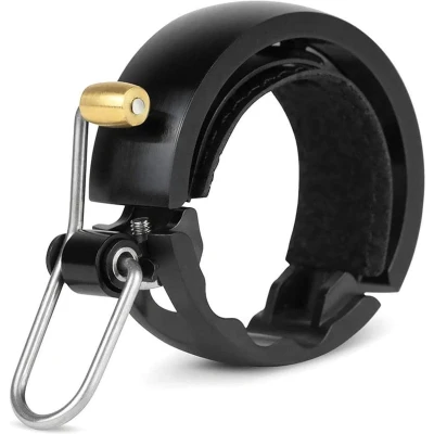 Afbeelding van Knog Fietsbel Oi Luxe 1,5 Cm Aluminium Zwart Maat S