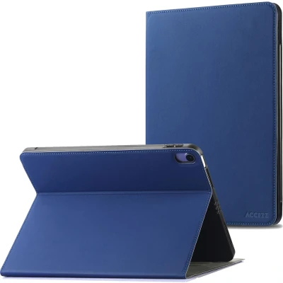 Afbeelding van Accezz Tablet Hoes Geschikt voor iPad Mini 6 (2021) Classic Case Donkerblauw