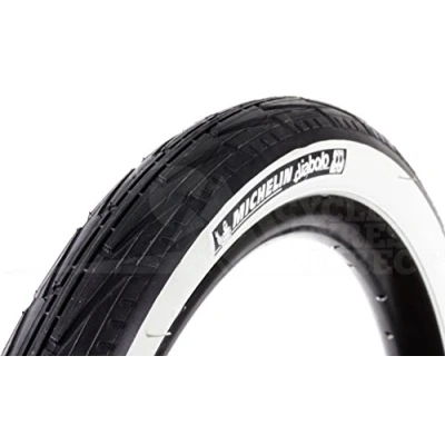 Afbeelding van Michelin Diabolo City 20&#039;&#039; x 37 Stevige Urbanband Wit,Zwart