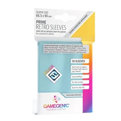 Afbeelding van Gamegenic Prime Retro Sleeves (50 stuks)