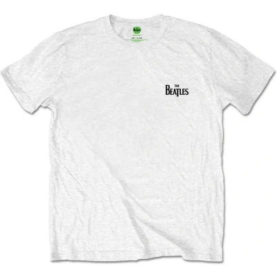 Afbeelding van The Beatles Drop T Logo Heren shirt 2XL Wit
