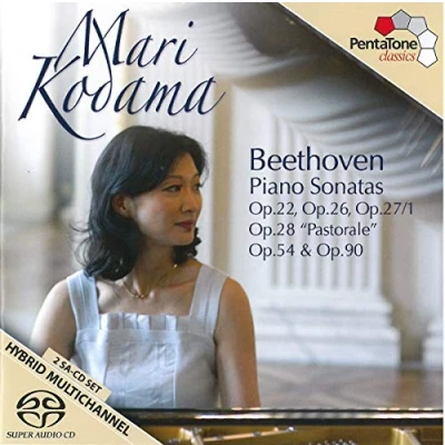 Afbeelding van Mari Kodama Beethoven: Piano Sonatas (Op.22, Op.26, Op.27, Op.54) (2 Super Audio CD)