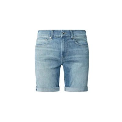 Afbeelding van Pepe Jeans Hatch Jeansshort, Heren, Maat: 32, Light used
