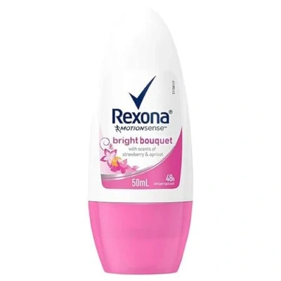 Afbeelding van 6x Rexona Deo Roll on Bright Bouquet 50 ml