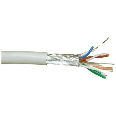 Image de InLine Câble en vrac 50 m SF/UTP CAT 5e solide, sans halogène beige