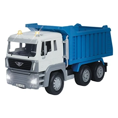 Afbeelding van Driven Grote kiepwagen 48 cm lichten, geluiden en functies voor kinderen vanaf 3 jaar
