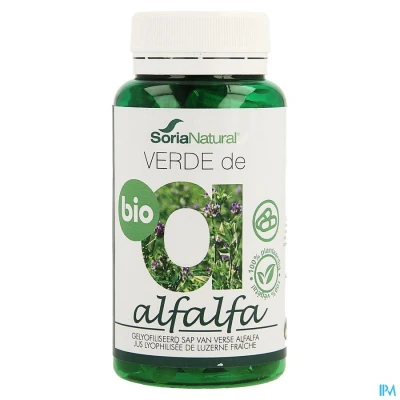 Afbeelding van Digestive supplement Soria Natural Alfalfa 80 Units