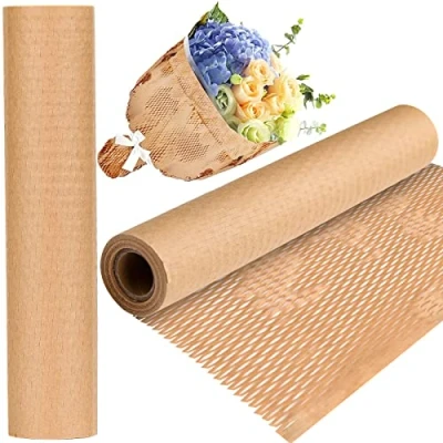 Afbeelding van Honingraatpapier voor noppenfolie, 30 cm x 15 m