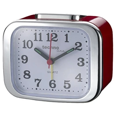 Afbeelding van Model XL rood quartz wekker