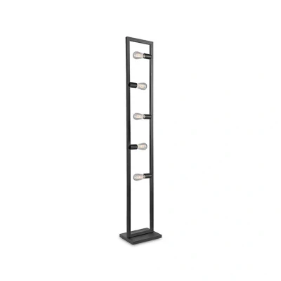 Afbeelding van LABEL51 Vloerlamp Quadrato Zwart Metaal