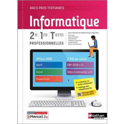 Image de Informatique 2e/1re/TERM Bac pro Livre + licence élève 2021
