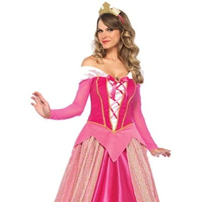 Afbeelding van Leg Avenue 85612 Prinsessenkostuum Aurora, roze, maat L, 42 44
