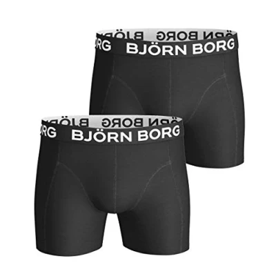 Afbeelding van Björn Borg 2 PACK Onderbroeken, Heren, Maat: Small, Black