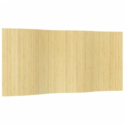 Image de vidaXL Cloison de séparation naturel clair 165x400 cm bambou377000