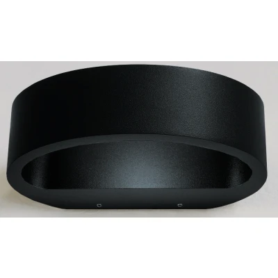 Afbeelding van Wandlamp strak LED zwart