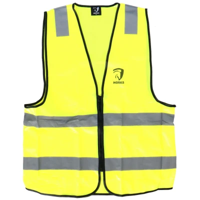 Afbeelding van Horka Hesje met Rits Fluo Reflectie Geel M