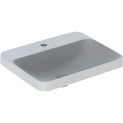 Afbeelding van Geberit VariForm inbouwwastafel rechthoekig wit KeraTect (55 x 45 cm)