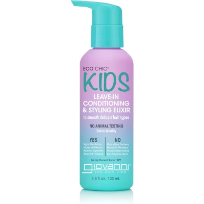 Afbeelding van Giovanni Cosmetics Eco Chic Kids Leave In Conditioning &amp; Styling Elixir 133ml