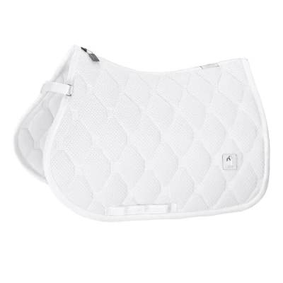 Image de Eskadron Tapis de Selle Classic Sports Mesh Polyvalent Blanc Full