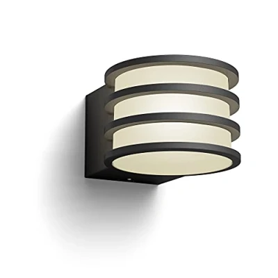 Afbeelding van Philips Hue Lucca Wandlamp White Buiten