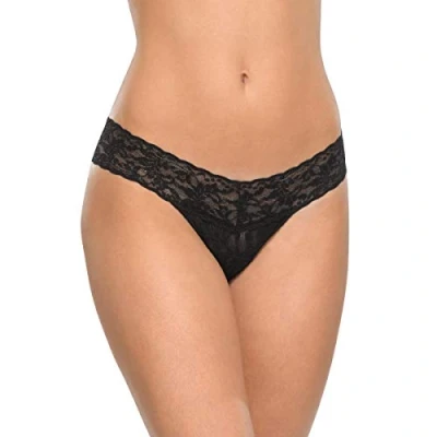 Afbeelding van hanky panky 4911 Dameslingerie, zwart.