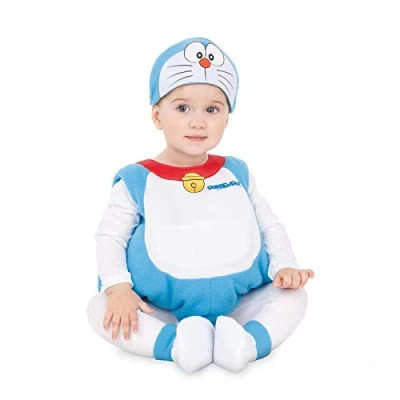 Afbeelding van Kostuums voor Baby&#039;s My Other Me Doraemon (4 Onderdelen) Maat 0 6 Maanden