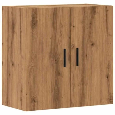Image de vidaXL Armoire murale chêne artisanal 60x31x60 cm bois d&#039;ingénierie857305