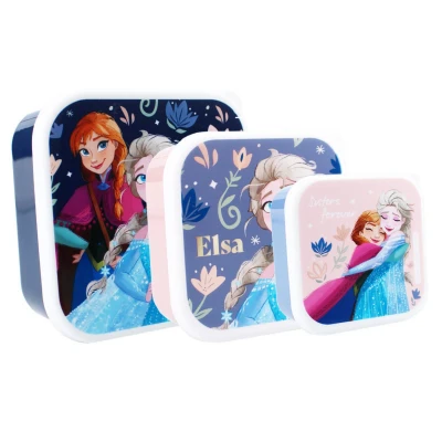 Afbeelding van Disney Frozen II Snackbox Set Fresh Bites 3 delig