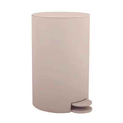 Afbeelding van MSV Pedaalemmer kunststof beige 3L klein model 15 x 27 cm Badkamer/toilet