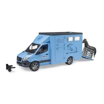 Afbeelding van Mercedes Benz Sprinter avec transporteur de chevaux + 1 cheval