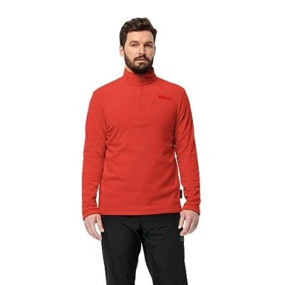 Afbeelding van Jack Wolfskin Taunus HZ M Fleece trui, Heren, Maat: Large, Strong red