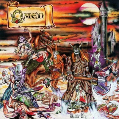 Afbeelding van Omen Battle Cry (LP)