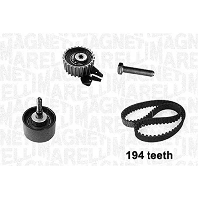 Afbeelding van MAGNETI MARELLI 341304050000 Distributieriemset 194 LANCIA: Musa, FIAT: Punto Evo Hatchback