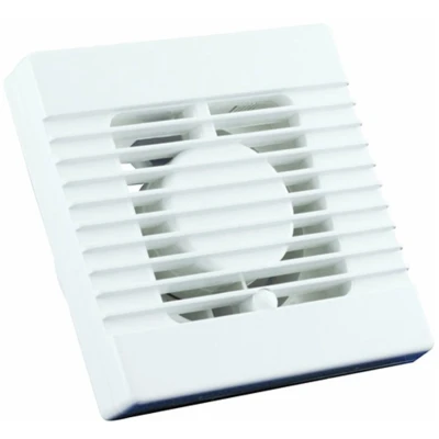 Afbeelding van Nedco Badkamer/Toiletventilator Ø120mm EF120 kunststof wit